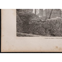 Gravure de 1865 - Wheal Friendship mine - 4