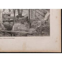 Gravure de 1865 - Wheal Friendship mine - 5