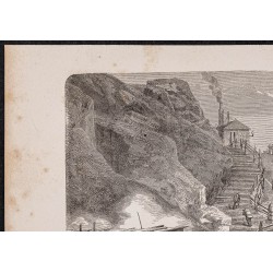 Gravure de 1865 - Mine de la providence - 2