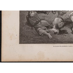 Gravure de 1865 - Peine de mort à Khiva - 4