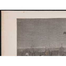 Gravure de 1865 - Maréchal ferrant à Riga - 2