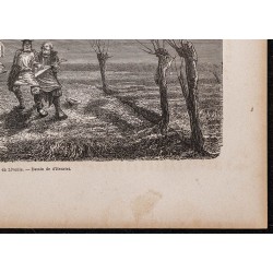 Gravure de 1865 - Un marchand de Kvas - 5