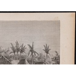 Gravure de 1865 -  Tierra Blanca au Pérou - 3