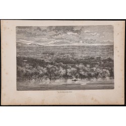 Gravure de 1865 - Sierra de San Carlos (Pérou) - 1