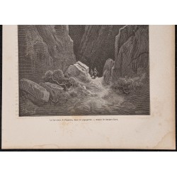 Gravure de 1865 - Alpujarras (Espagne) - 3