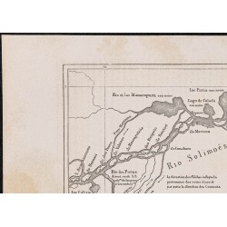 Gravure de 1867 - Amazone et rio Purus - 2