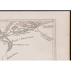 Gravure de 1867 - Amazone et rio Purus - 3