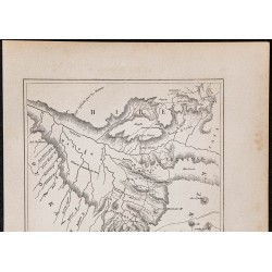 Gravure de 1867 - Du Taccaze à Gondar (Éthiopie) - 2