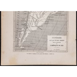 Gravure de 1867 - Itinéraire de Paul Marcoy - 3