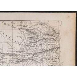 Gravure de 1865 - Carte du Turkménistan (Turkestan) - 3