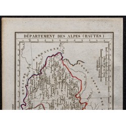 Gravure de 1823 - Département des Hautes-Alpes - 2