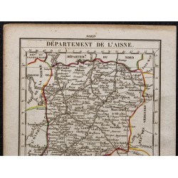 Gravure de 1823 - Département de l'Aisne - 2