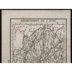 Gravure de 1823 - Département de l'Aube - 2