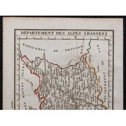 Gravure de 1823 - Département des Alpes-de-Haute-Provence - 2