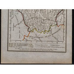 Gravure de 1823 - Département de la Corrèze - 3