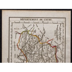 Gravure de 1823 - Département de l'Eure - 2