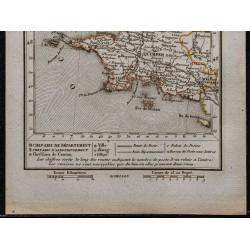 Gravure de 1823 - Département du Finistère - 3