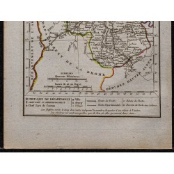 Gravure de 1823 - Département de l'Isère - 3