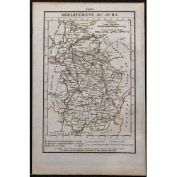 Gravure de 1823 - Département du Jura - 1