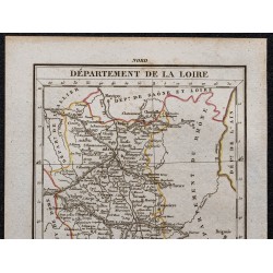Gravure de 1823 - Département de la Loire - 2