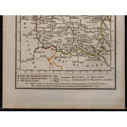 Gravure de 1823 - Département de Lozère - 3