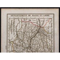Gravure de 1823 - Département de Maine et Loire - 2