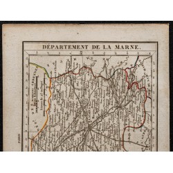 Gravure de 1823 - Département de la Marne - 2