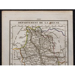 Gravure de 1823 - Département de la Meuse - 2