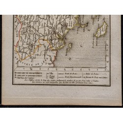 Gravure de 1823 - Département du Morbihan - 3