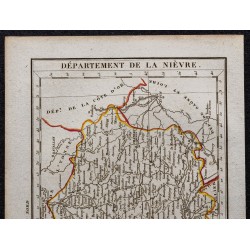 Gravure de 1823 - Département de la Nièvre - 2