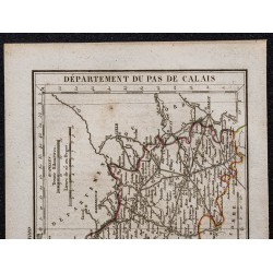 Gravure de 1823 - Département du Pas de Calais - 2