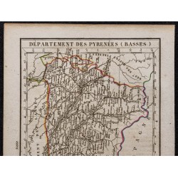 Gravure de 1823 - Département Pyrénées-Atlantiques - 2