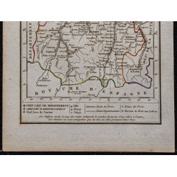 Gravure de 1823 - Département des Hautes Pyrénées - 3