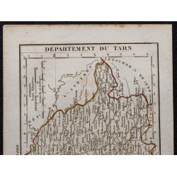 Gravure de 1823 - Département du Tarn - 2