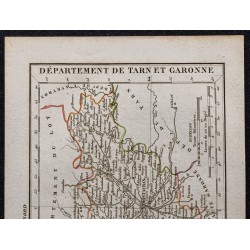 Gravure de 1823 - Département de Tarn-et-Garonne - 2