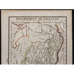 Gravure de 1823 - Département du Vaucluse - 2
