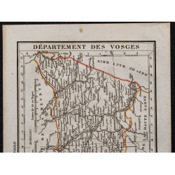 Gravure de 1823 - Département des Vosges - 2
