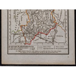Gravure de 1823 - Département des Vosges - 3