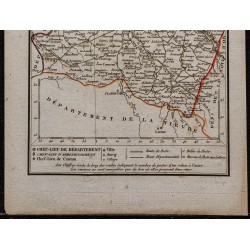 Gravure de 1823 - Département de l'Yonne - 3