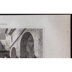 Gravure de 1844 - Boutiques à Alger - 3