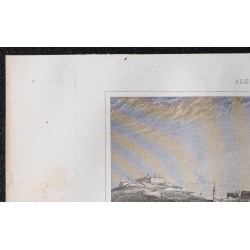 Gravure de 1844 - Bone (Annaba) - 2