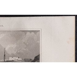 Gravure de 1844 - Vue d'Oran - 3