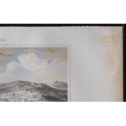 Gravure de 1844 - Vue de Médéa - 3
