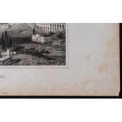 Gravure de 1844 - Vue de Médéa - 5