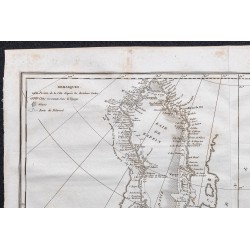 Gravure de 1819 - Carte de la baie de Baffin - 3
