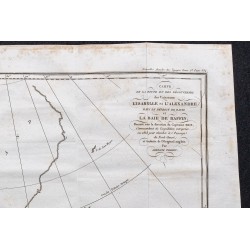 Gravure de 1819 - Carte de la baie de Baffin - 4