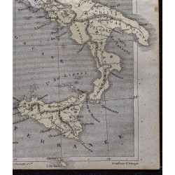 Gravure de 1869 - Italie au XVème siècle - 5