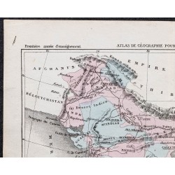 Gravure de 1866 - Inde et Indochine (Asie) - 2