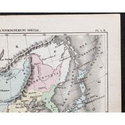 Gravure de 1866 - Japon et empire chinois - 3
