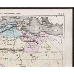 Gravure de 1866 - Afrique du Nord-Ouest & Sahara - 3